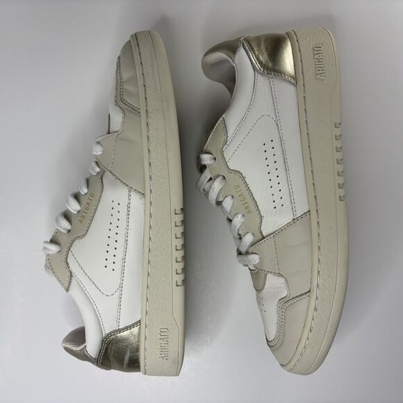 Axel Arigato Women's Dice Lo Sneaker Size US 9 Eu 40 White Leather Upper - Picture 4 of 16